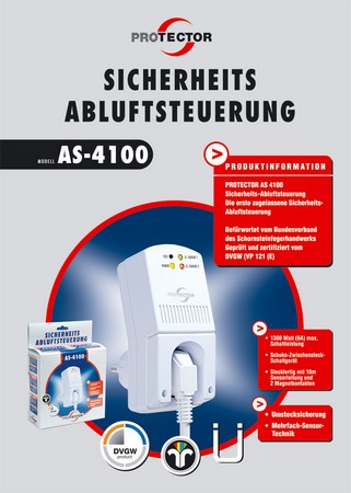 Abluftsteuerung AS-4100 Produktblatt