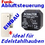 Abluft-Steuerung mit Funk-Magnetsensor