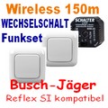 Funk-SET Wechselschaltung BJ alpinwei&szlig;