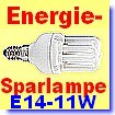 Energiesparlampe 6-Rohr Kompakt mit kleiner Fassung E14