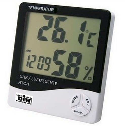 HTC-1 DIW-Hygrometer-Thermometer elektronisch (c)DIW-Punkt.de