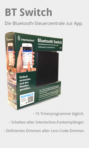 IT-BT Bluetooth-Switch Intertechno Verpackung