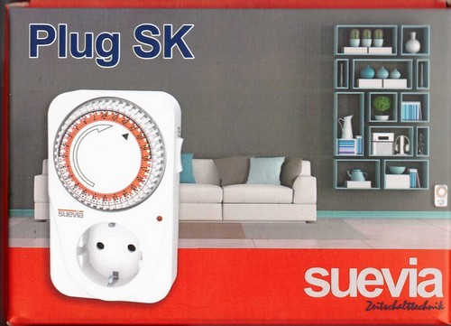 Plug-SK analoge Zeitschaltuhr von Suevia