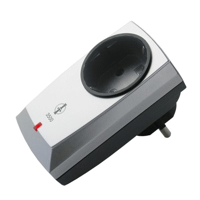 Funk-Zwischenstecker silber