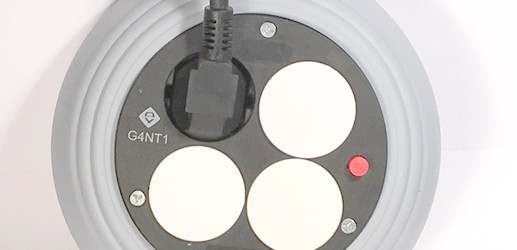 Steckel für Kabeltrommeln