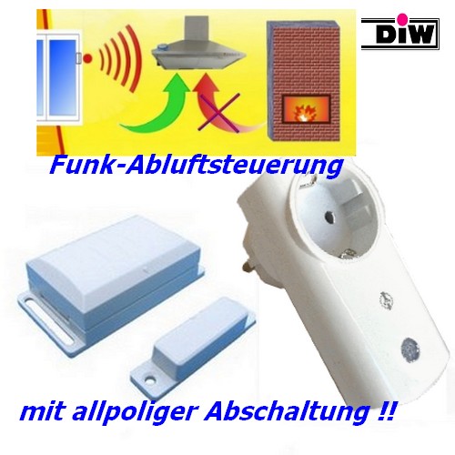 Funk-Abluftsteuerung DFM-IT-K2300 W