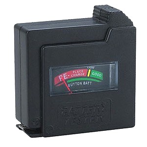 Universal Batterietester auch für Knopfzellen FHT-6862