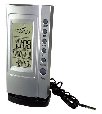 Klima-Timer Wetterstation digital PLUS mit Thermometer, Hygrometer, Datum, Uhrzeit