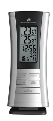 Funk-Temperaturstation Thermometer mit Innen-/Außentemperatur