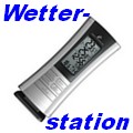 Funk-Temperaturstation Thermometer mit Innen-/Außentemperatur