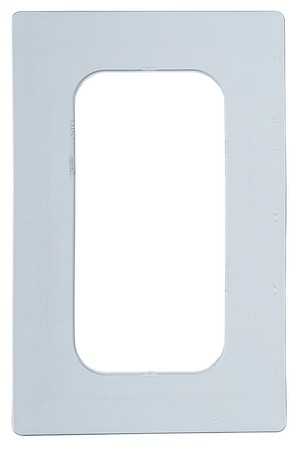 3-er Set Dekor-Rahmen/Tapetenschutz-Rahmen 2-fach transparent 205 x 132 mm