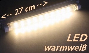 LED-Unterbauleuchte 2,5W SMD pro 27cm Lichtleiste 9-20021 Lichtfarbe warmweiß