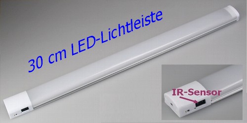 LED-Unterbauleuchte 4W mit IR-Sensor CT-SL 30cm Lichtleiste 9-21304 Lichtfarbe tagweiß