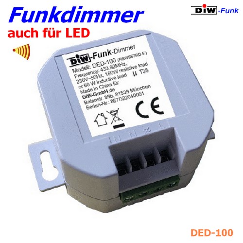 Funk-Dimmer DIW-Funk DID-100