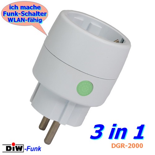 Gateway+WiFi+Funk-Stecker DIW-Funk DGR-2000