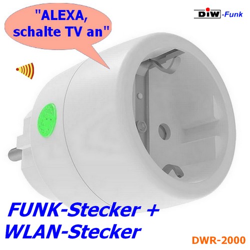 WiFi+Funk-Stecker DIW-Funk DWR-2000