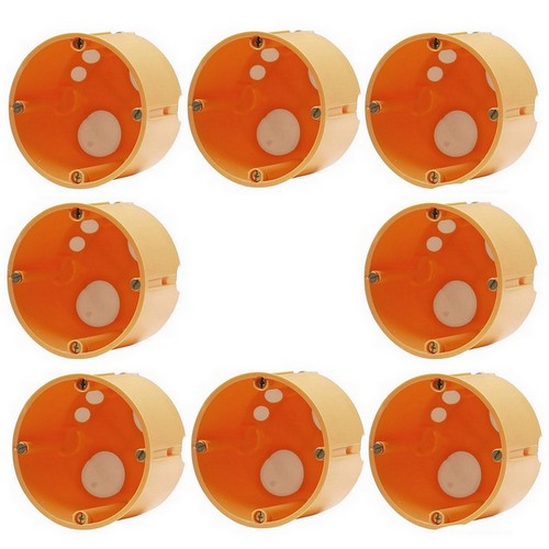 Set mit 8 Stück winddichte Hohlwanddosen Gerätedosen