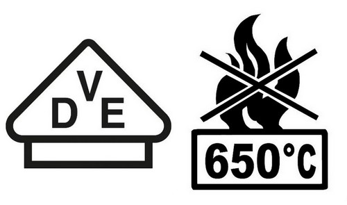 VDE + Glühdrahtprüfung Winddichte Hohlwanddose Gerätedose