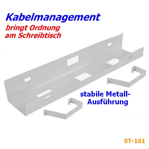 ST-161_Kabelmanager weiß 60-1900161