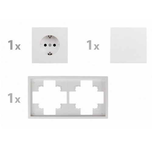 Rahmen 2-fach SHALLOW_ws_Schalterprogramm