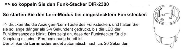 DIR-2300 Anlern-Modus