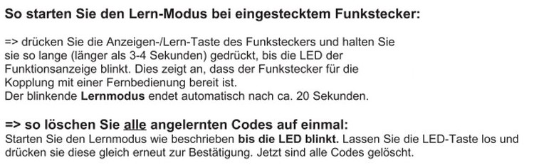 DIR-2300 ALLE Codes löschen