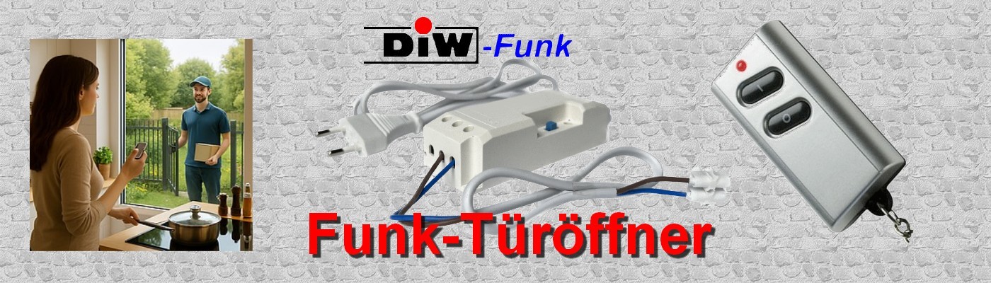 DIW-Funk-Türöffner FTO-2090-K mit Keysender