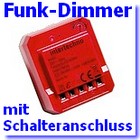 ITD-250 Funk-Mini-Einbaudimmer mit Schalteranschluss www.Funkinstallation.de