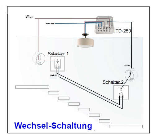 DIW Intertechno ITD-250 Wechselschaltung