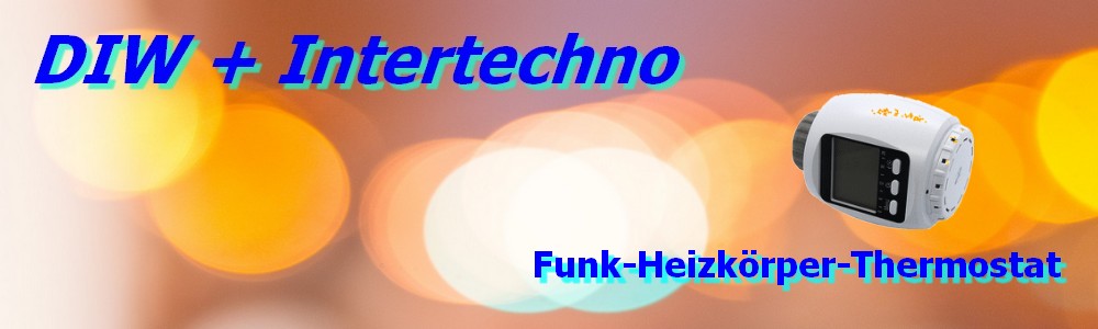 DIW Intertechno ITH-610 Funk-Heizkörper-Thermostat