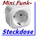 BU-ITLR-3500S Mini Funk-Zwischenstecker Ein/Aus 3500 W Intertechno