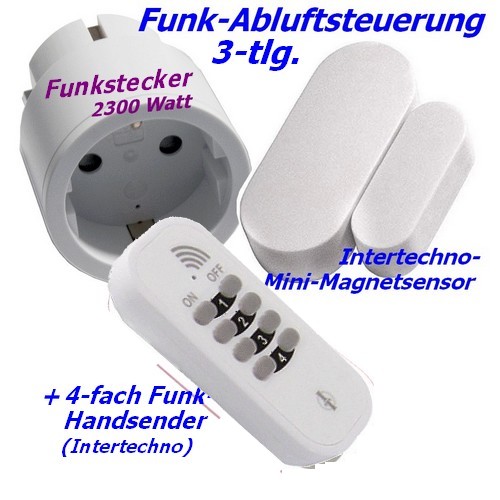 Funk-Abluftsteuerung ITM-IT3-ITS mit Handsender