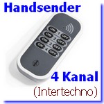 ITS-10 4-Kanal Funk-Handsender wasserfest
