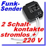 ITS-23 Funk-Dual-Sender www.Funkinstallation.de