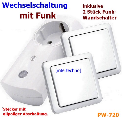 PW-720 Funk-Wechselschaltung Intertechno