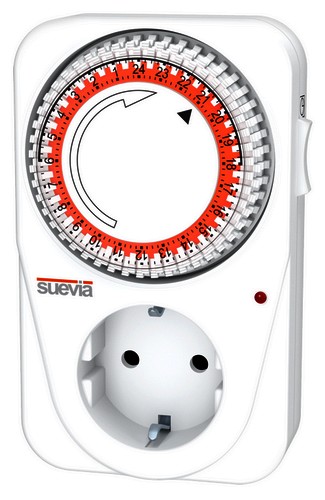 PlugSK Steckdosen-Zeitschaltuhr von Suevia