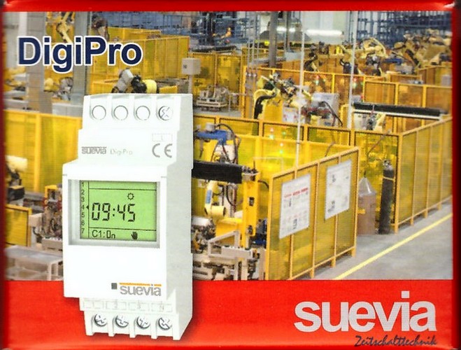 Box DigiPro digitale Zeitschaltuhr von Suevia