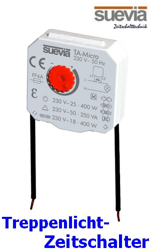 TA-Micro Treppenlicht Zeitschalter-Modul von Suevia