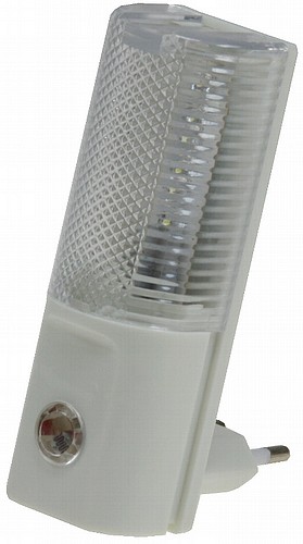 LED Nachtlicht 1W für die Steckdose mit Tag-Nacht-Sensor 1x9-20784 Notlicht